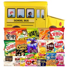 校車造型零食禮盒, 20種零食, 1組
