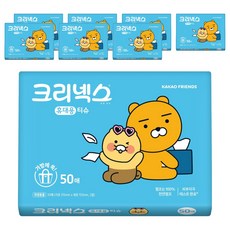 크리넥스 휴대용 티슈, 50매, 8개