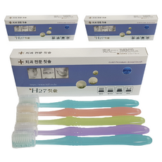 金星牙科 H27牙刷 成人用雙重細軟毛牙刷, 3套, 5入