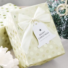 Indigo Shop 雙面絲帶, 乳白色, 33入