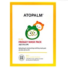 ATOPALM 愛多康 Kids Froggy 兒童舒緩保濕面膜套裝, 5片, 1盒