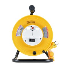 防水輪座式雙孔延長線 PSR-K3M, 30m, 1組