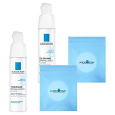 라로슈포제 똘러리앙 덤알레르고 플루이드 + 화장솜 30p 세트, 2개, 40ml