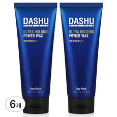 다슈 포맨 울트라 홀딩 파워 튜브 왁스, 120ml, 6개