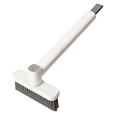 베러웰즈 360 회전 집게 내장 욕실 청소 브러쉬, 화이트, 1개