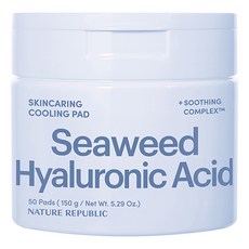 네이처리퍼블릭 스킨케어링 쿨링 패드 150g, 1개, 50매입