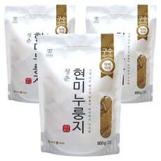 청춘누룽지 현미, 800g, 3개