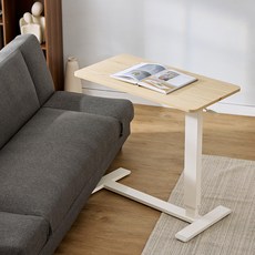 氣壓升降桌, 原木色