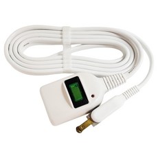 Mayka 明家 1插1開關防雷 1650W容量, 2.7m, 中繼線 白色, 1個