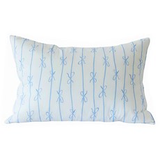 Nubile 蝴蝶結高密度水洗純棉四季枕頭套