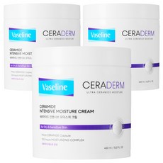 애경바세린 세라덤 인텐시브 모이스처 바디크림, 450ml, 3개