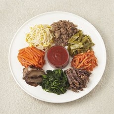 남도애꽃 풍성한 비빔밥세트, 350g, 1개