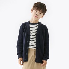 Tommy Hilfiger 羅紋條紋棉質針織衫 T42F6WCD050BT1C1G