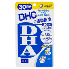 DHC 精製魚油DHA 30日份, 90顆, 420mg, 1包