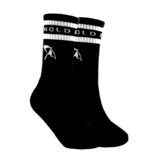 Arnold Palmer 雨傘牌 英倫全方位運動襪, 25~28cm, 黑色, 1雙