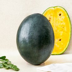 아침의 뜰 미니 블랙 망고 수박, 2kg미만, 1개