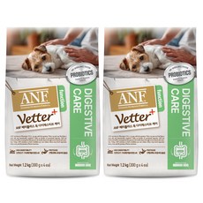 ANF 베터플러스 독 기능성 사료, 장건강/유산균, 1.2kg, 2개
