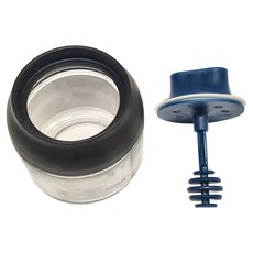 PASTON 調味罐 蜂蜜棒 0.3kg 高硼矽玻璃+PP塑料, 250ml, 1個