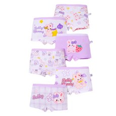 IBboom 女童 Belly Bunny 四角褲 6件組 C99