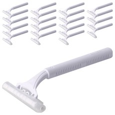 Blue Market 一次性便攜式剃須刀白色, 1入, 20個