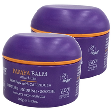 澳洲P'URE Papaya 多用途木瓜霜, 100g, 2罐