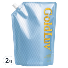GoldLuv 衣物柔軟精 茉莉藍 補充包, 2個, 500ml