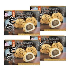 雪之戀 和風大福 芝麻, 日式麻糬, 210g, 4盒