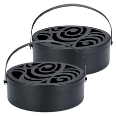 古風款鐵藝蚊香盒 Set 2, 顏色隨機