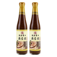 瑞春醬油 蒜蓉醬油膏，精選整粒黑豆 傳統甕釀工藝 添加蒜粒, 420ml, 2瓶