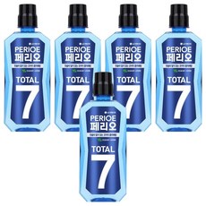 페리오 토탈7 가글 오리지날, 760ml, 5개