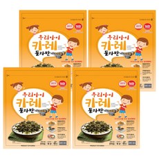 bada moa 咖哩風味海苔酥, 60g, 4包