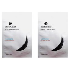 Sea of Spa 全天然死海礦物泥 隨手包 富含天然礦物質與微量元素, 150g, 2包