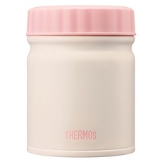 THERMOS 膳魔師 真空保溫燜燒罐 JBT-500K, 乳白色 粉色, 300ml, 1個