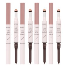 에뛰드 애교살 메이커 라이너 0.1g + 글리터 0.5g 세트, 피치누드, 4개