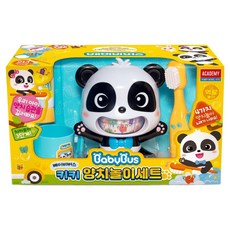 ACADEMY Babybus 貓熊Kiki刷牙遊戲組, 3歲以上適用, 混合顏色, 1盒