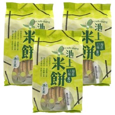 池上鄉農會 池上米餅 海苔口味 136g x 3袋 (獨立小包裝)