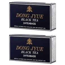 DONG JYUE 東爵好茶 商用免濾冰紅茶茶包, 25g, 24包, 2盒
