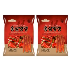 ILKWANG 紅蔘羊羹軟糖, 250g, 2包