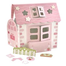 Mother garden 裝飾屋 兒童玩具 扮家家酒遊戲 安全材質, 草莓, 1組