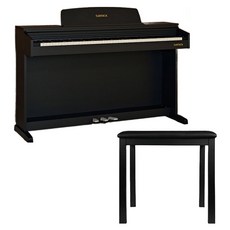 삼익악기 전자 디지털피아노 해머건반 DP-200PLUS + 의자 방문설치, 로즈우드(피아노), 블랙(의자), 1세트