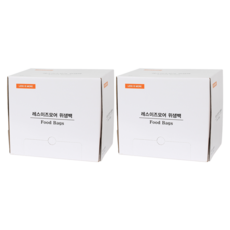 레스이즈모어 대용량 위생백 중 25cm x 35cm, 중(M), 1000개, 2개