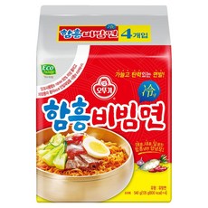 오뚜기 함흥비빔면 135g, 4개