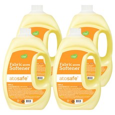 ATO Safe 衣物柔軟精 小蒼蘭 正裝, 4個, 2.5L