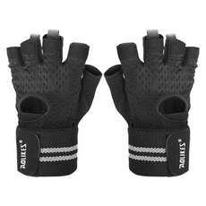 AOLIKES 奧力克斯 透氣防滑健身手套 XL, 黑色, HS-113