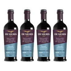 DE NIGRIS 德尼格斯 巴薩米克醋, 45% 藍色, 500ml, 義大利產, 4瓶