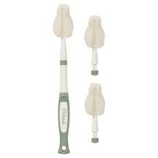 Einbach 奶嘴海綿刷 + 2入補充包組合, 1套, 卡其色