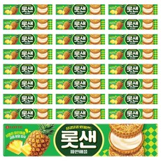 LOTTE 樂天 夾心餅乾 鳳梨口味, 105g, 25盒