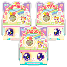 위시캣 알로하냥 피규어, 3개