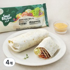 스윗밸런스 데리야끼 너비아니 샐러드 랩, 175g, 4개