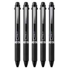 Pentel 飛龍文具 ENERGEL 三色筆 XBLC35N, 灰桿, 1盒